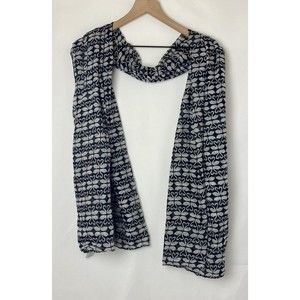 Women's Extra Large Blanket Scarf Lightweight Shawl/Wrap Black and White Swans